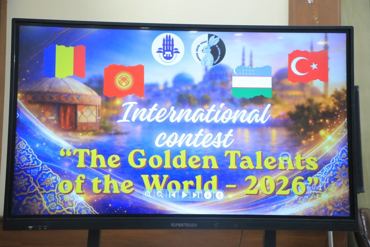 Namanganda yana bir muhim ma’naviy tadbir "The GoldenTalants of the World-2026" - “Dunyoning oltin iste’dodlari” nomli festival o‘tkazildi.