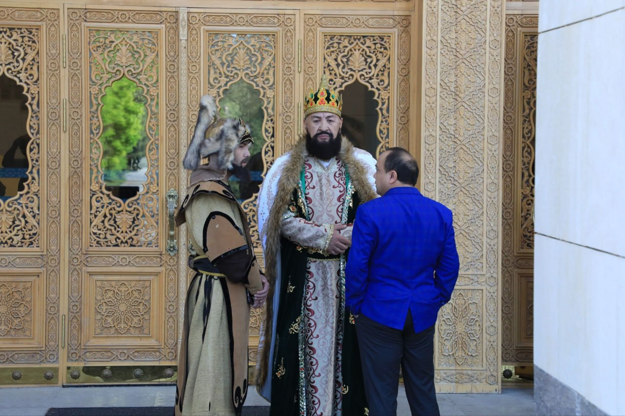 🎭 Namangan viloyati musiqali drama teatri "Amir Temur siymosi sahnada" respublika teatrlari festivali   📍 Samarqand